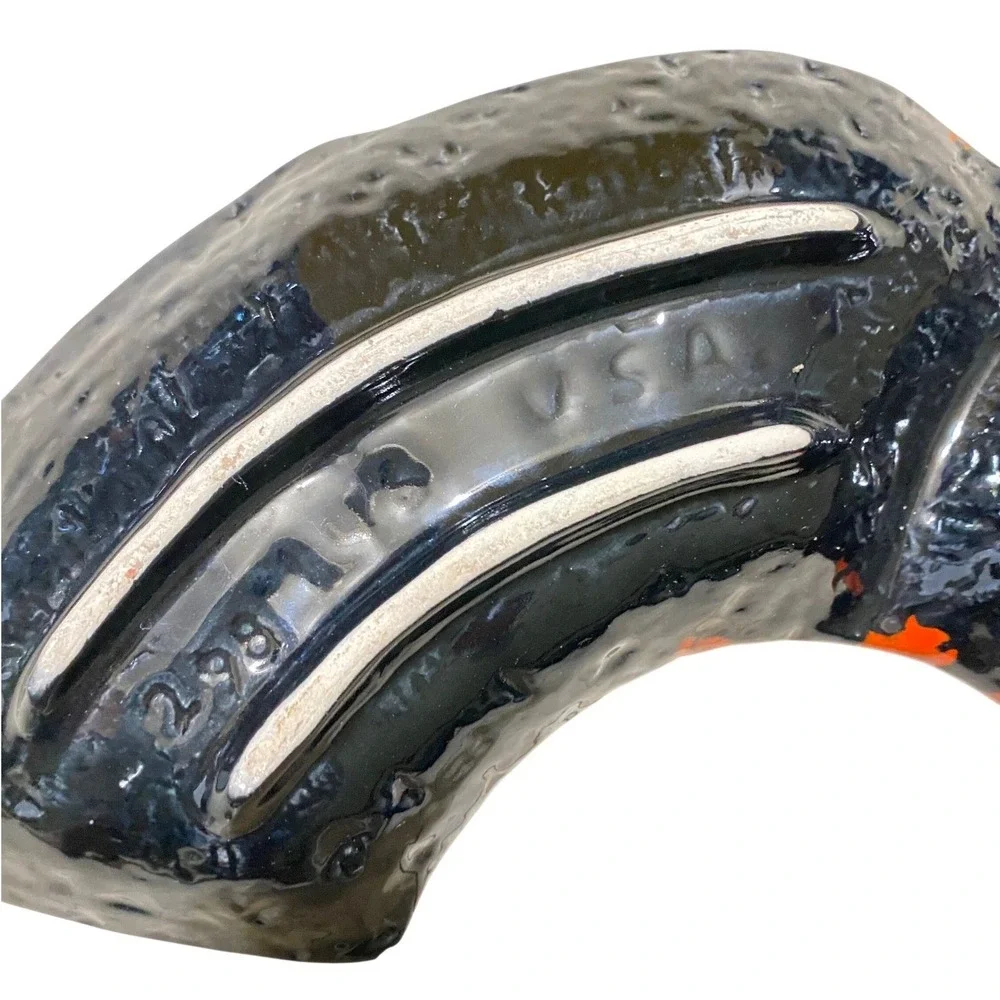 VTG Mid Century California Originals Lava Drip Glaze Boomerang Serving‎ Dish